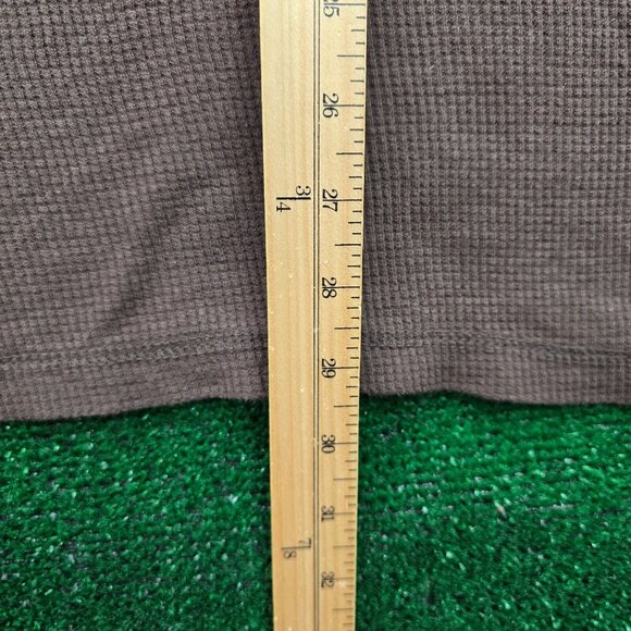 Antler Creek Sweatshirt Mens XL Brown Henley Thermal Pullover Outdoors Casual‎ - Picture 7 of 9